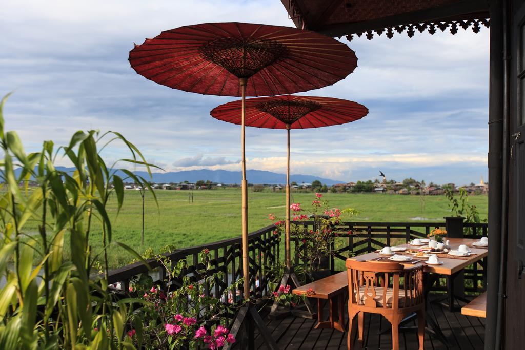 Inle Heritage Stilt Houses Ywama Bagian luar foto
