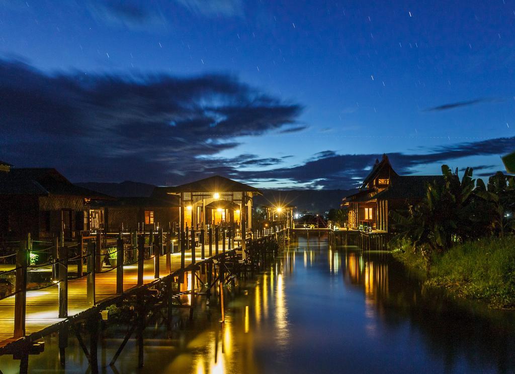 Inle Heritage Stilt Houses Ywama Bagian luar foto