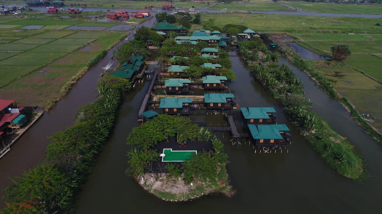 Inle Heritage Stilt Houses Ywama Bagian luar foto