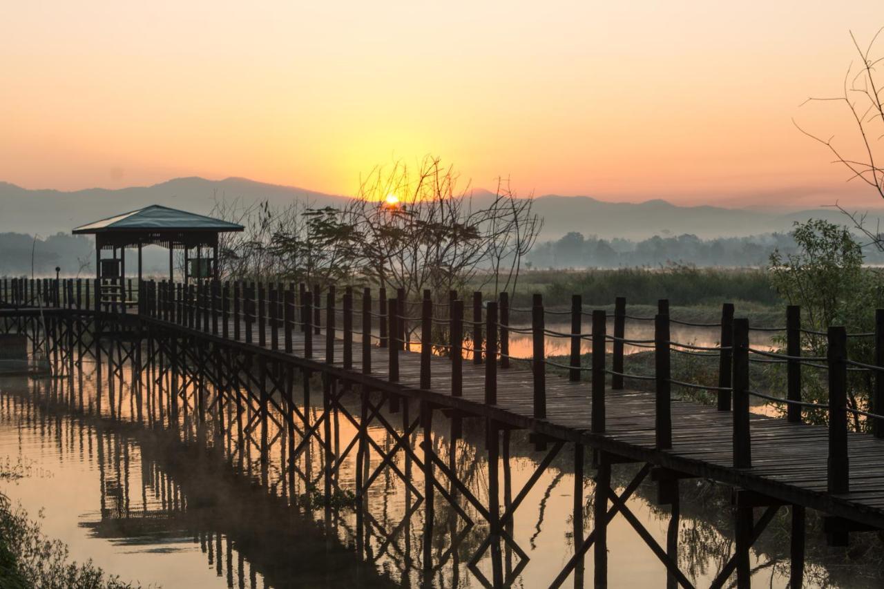 Inle Heritage Stilt Houses Ywama Bagian luar foto