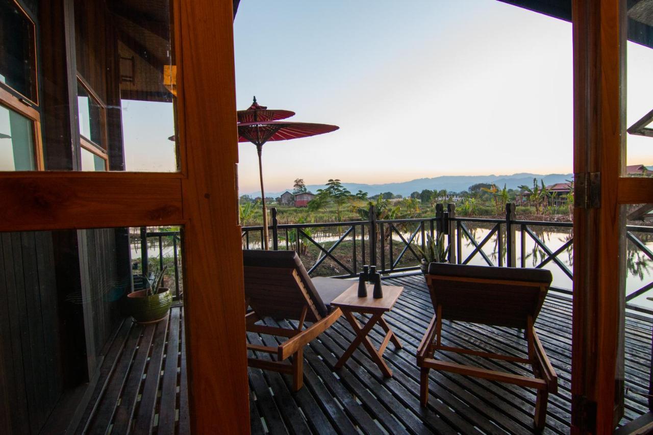 Inle Heritage Stilt Houses Ywama Bagian luar foto