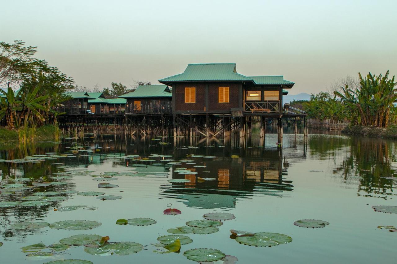 Inle Heritage Stilt Houses Ywama Bagian luar foto
