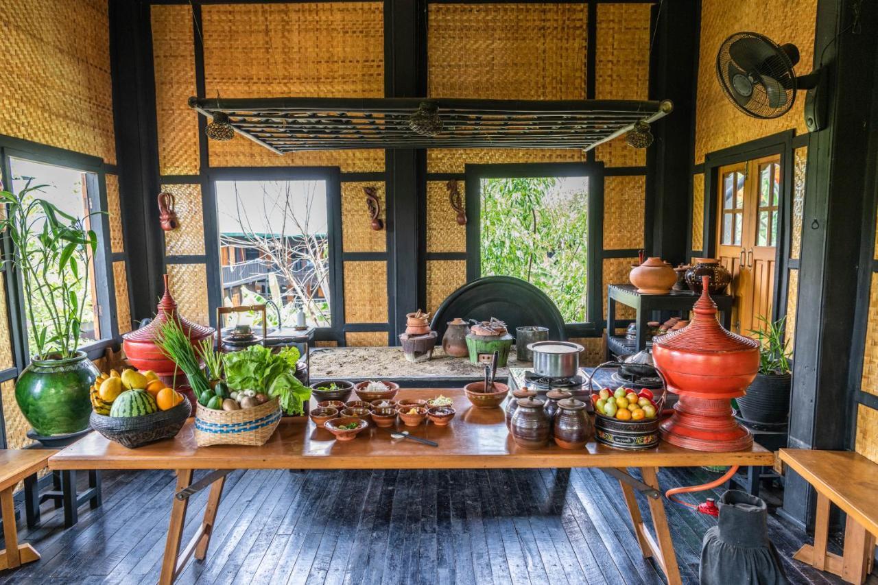 Inle Heritage Stilt Houses Ywama Bagian luar foto